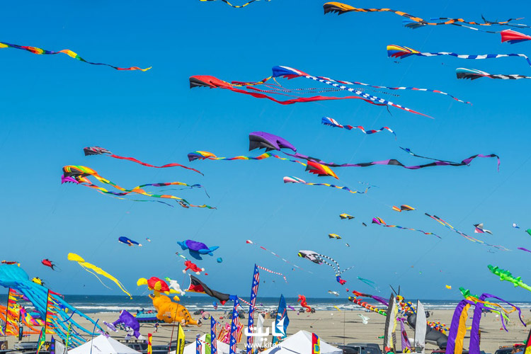 فستیوال بادبادک ساریگرمه (Sarıgerme Kite Festival)