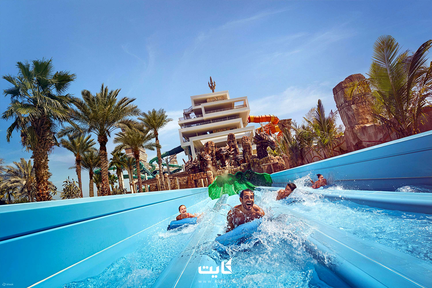 پارک آبی آکواونچر آتلانتیس (Aquaventure Atlantis)، دبی، امارات