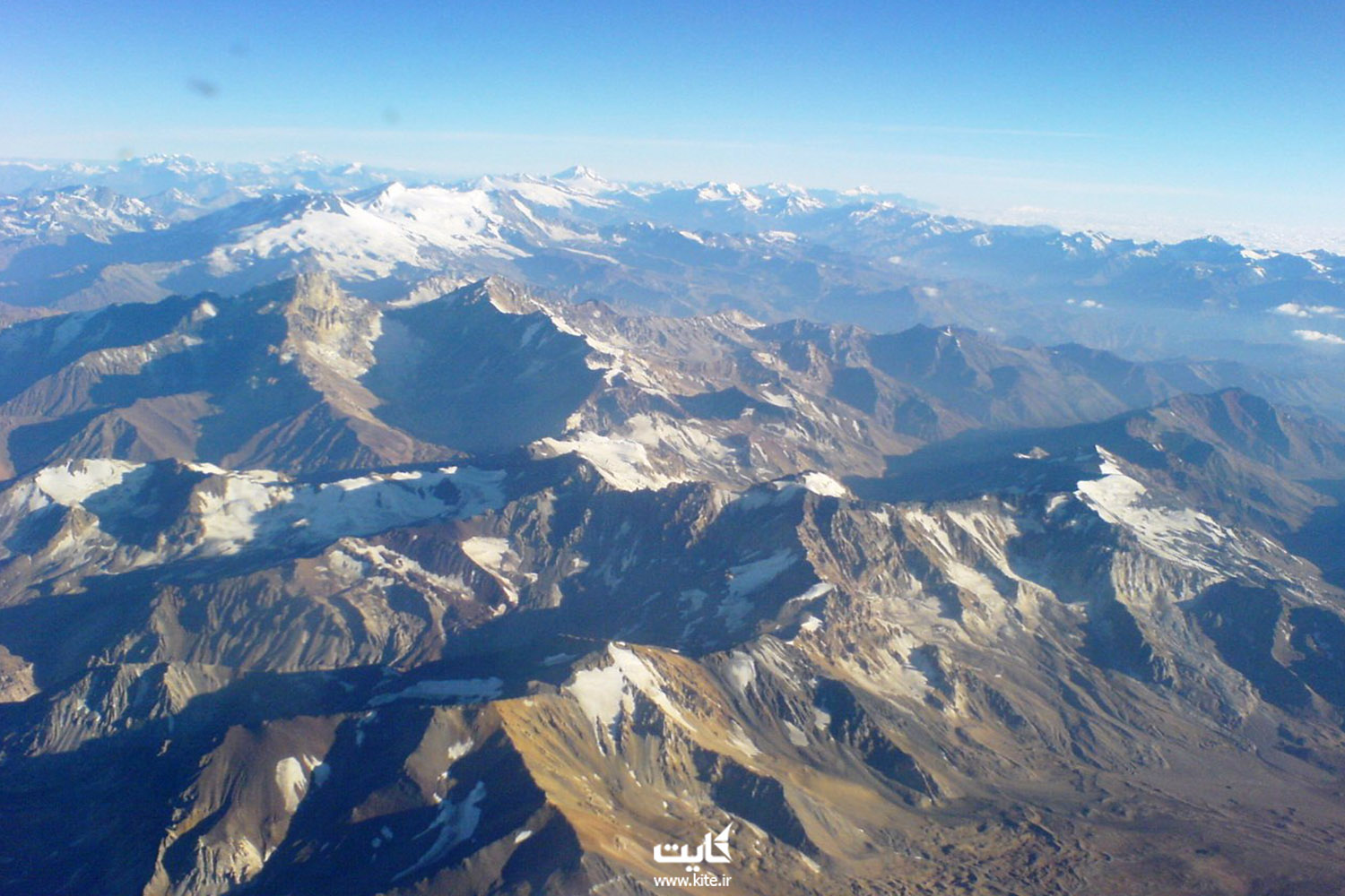 رشته کوه زیبا در کشور پرو