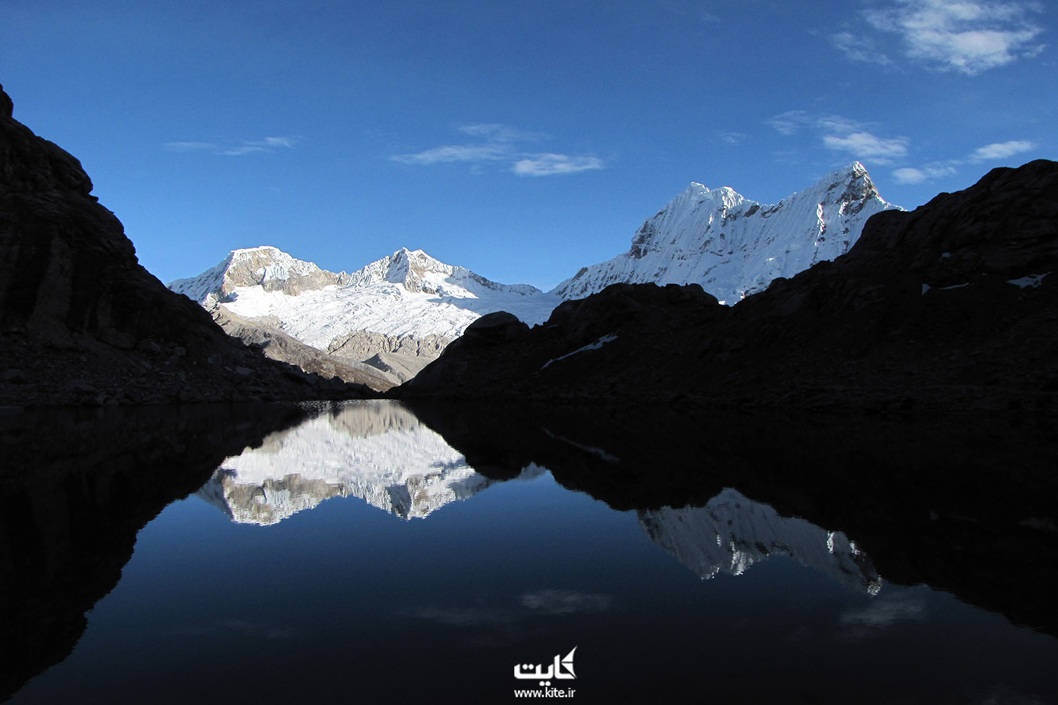 کوه و دریاچه در کشور پرو