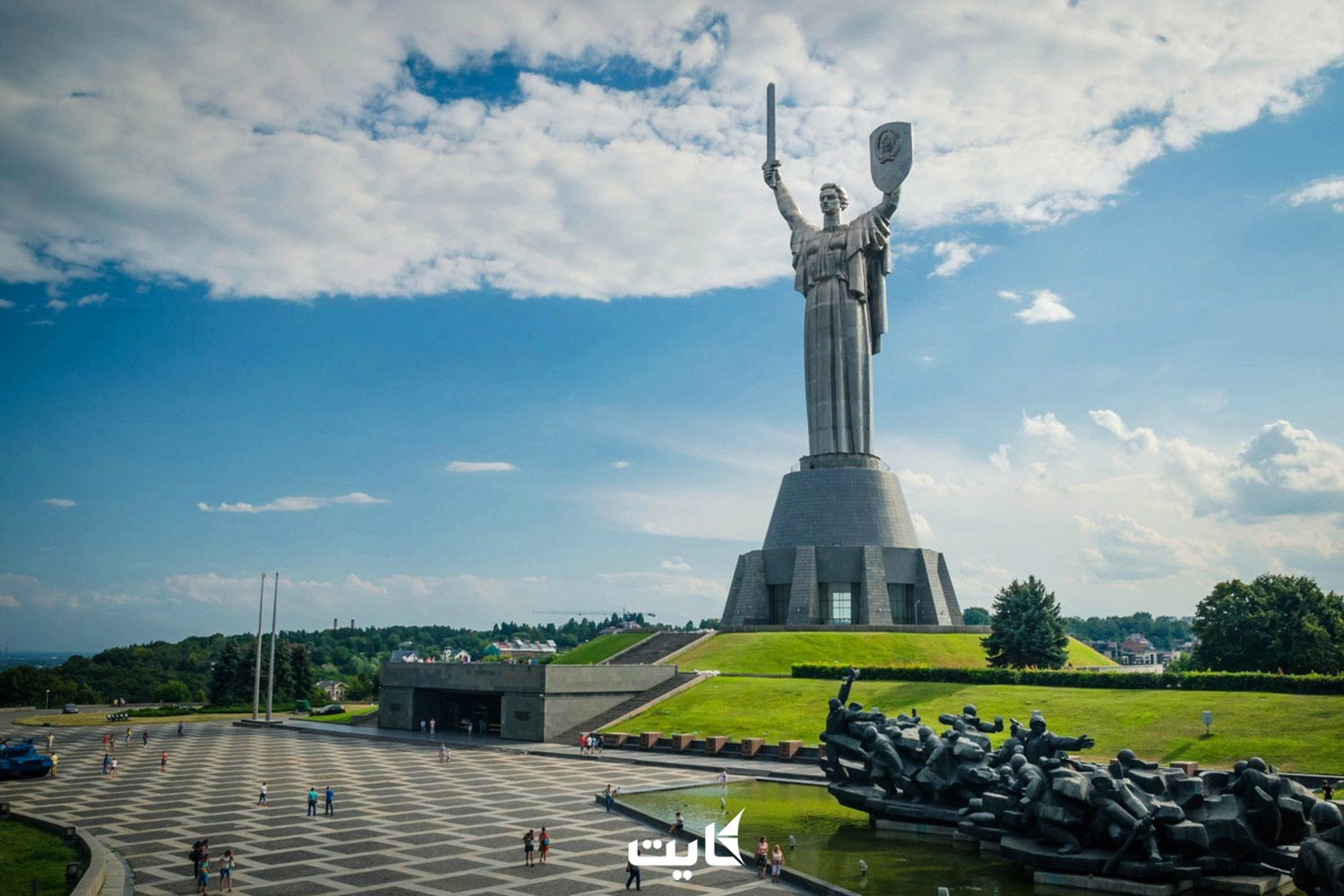 مجسمه مادر در کشور اوکراین