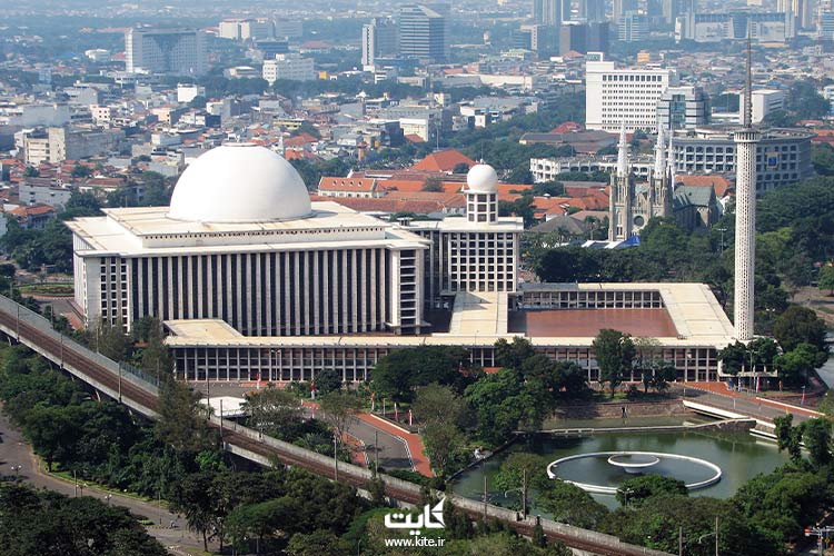 مسجد-استقلال-از-جذاب‌ترین-مساجد-اندونزی