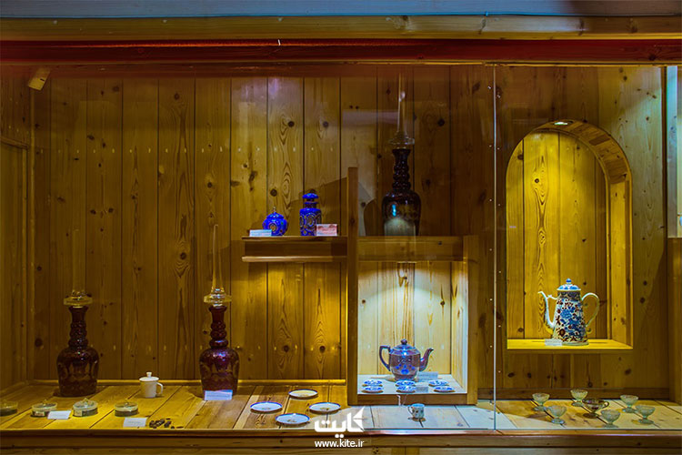 نمایی داخلی از موزه چای لاهیجان 
