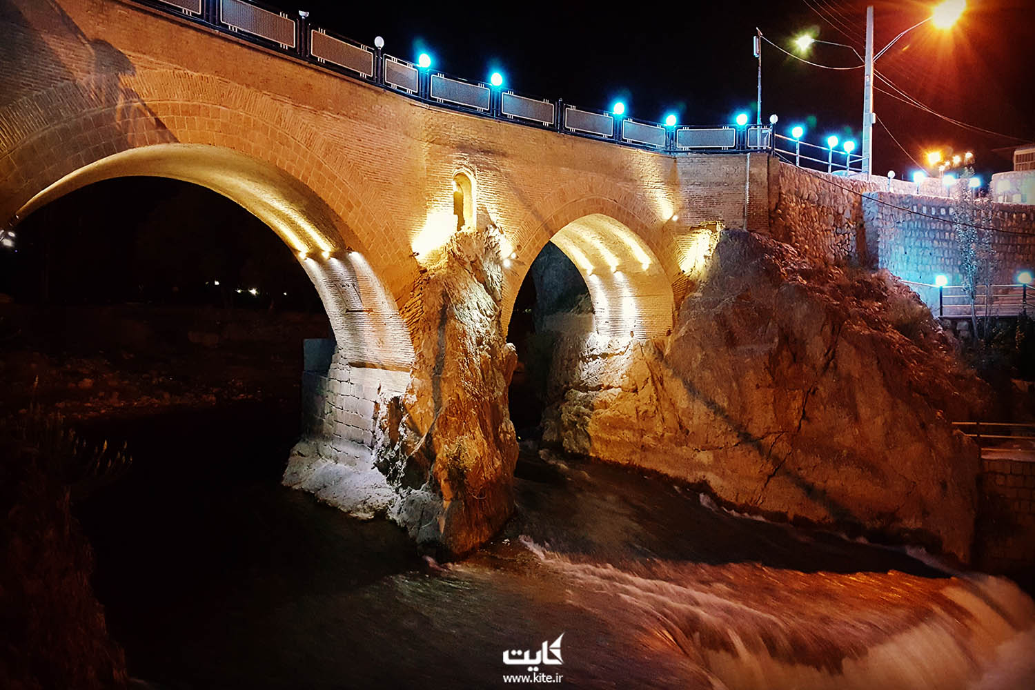 پل زمان خان شهرکرد | راهنمای بازدید از رودخانه و پل سامان