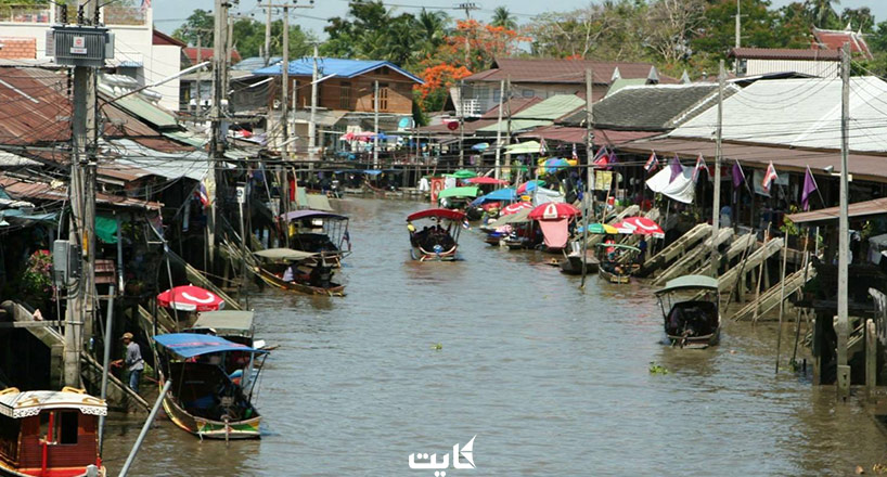 بازار شناور تایلند | معرفی 5 بازار شناور معروف تایلند